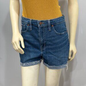 Madewell High Rise Denim Short Size 28